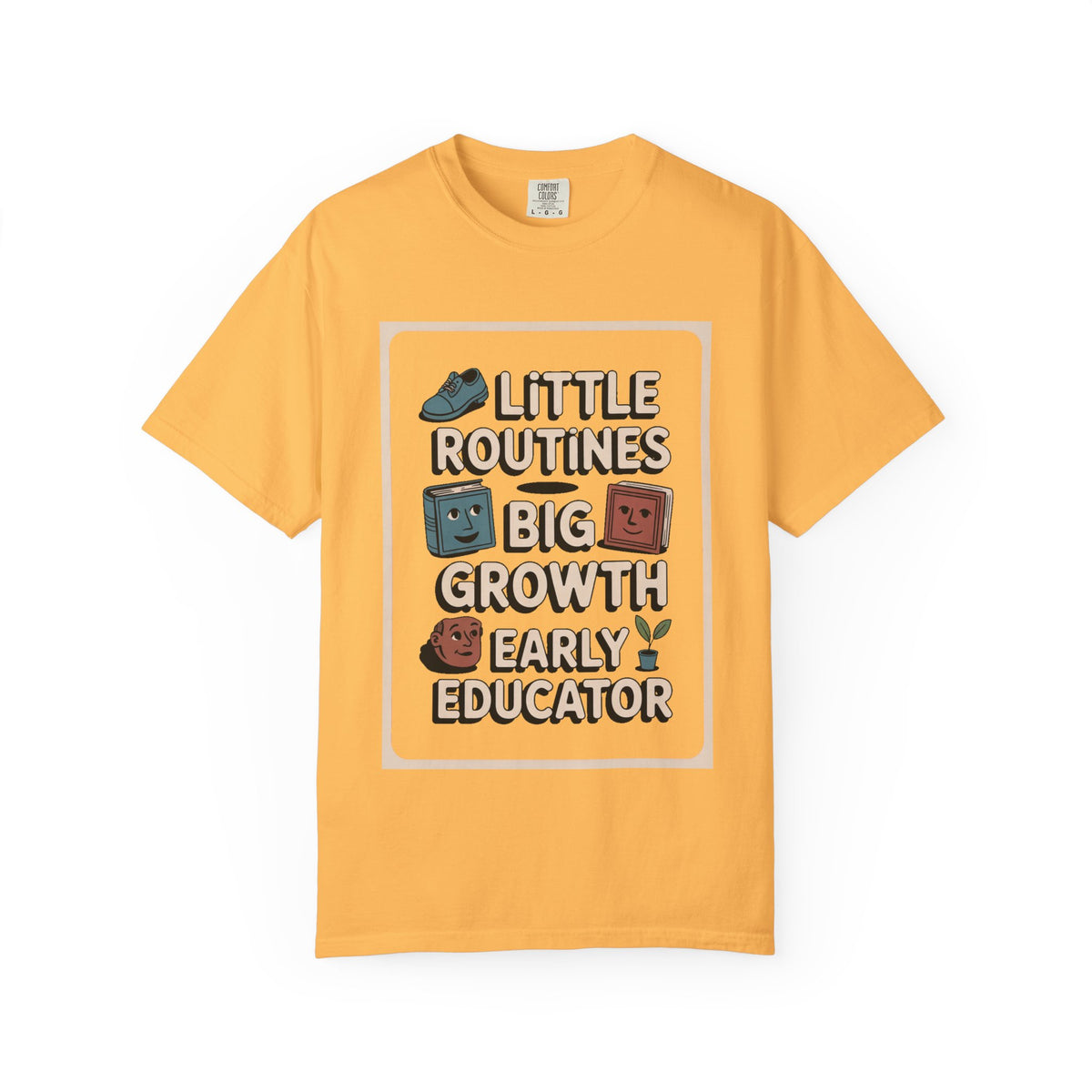 Early Childhood Educator Shirt, Little Routines Big Growth Tee, Preschool Teacher Gift, Early Educator Retirement Gift, Pre-K Teacher Shirt