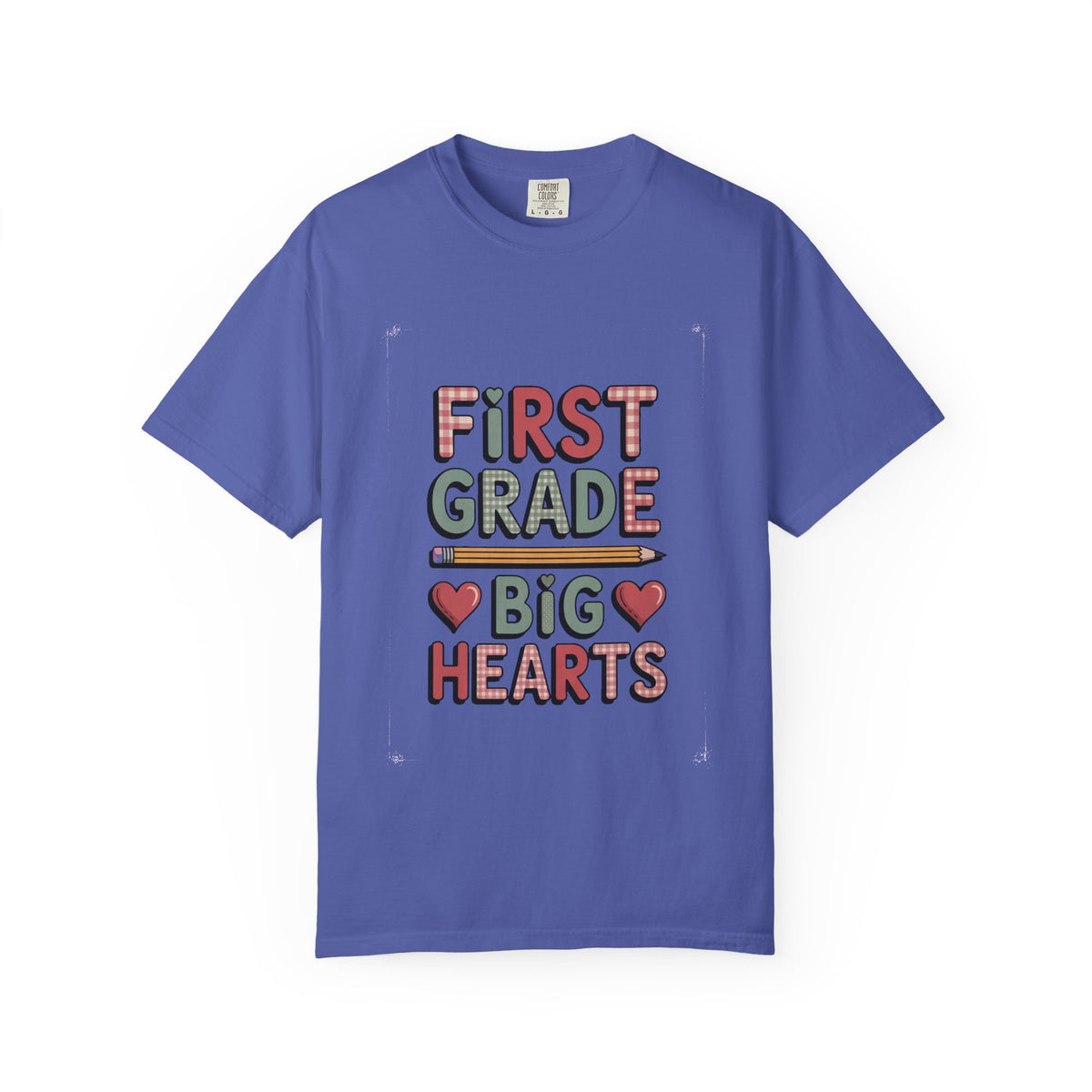 First Grade Teacher Shirt, Valentine's Day Gift For Teacher, Big Hearts Valentine Tee, First Grade Teacher Valentine Gift, Cute Teacher Shi…