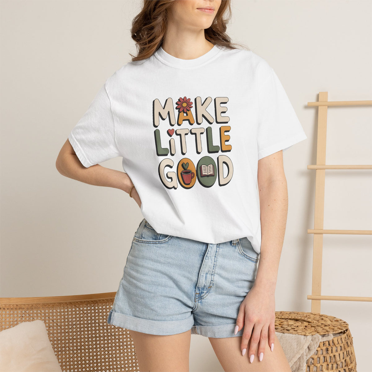 Make A Little Good Shirt, Faith Based Gift, Positive Message Tee, Everyday Positivity Shirt, Inspirational Kindness Tee, Good Vibes Graphic…