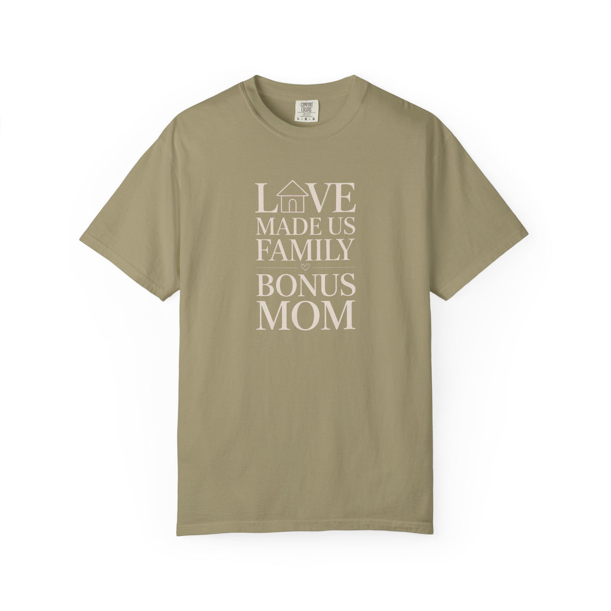 Bonus Mom Shirt, Love Made Us Family Tee, Mother's Day Gift For Bonus Mom, Stepmom Gift Shirt, Bonus Mom Mother's Day Present