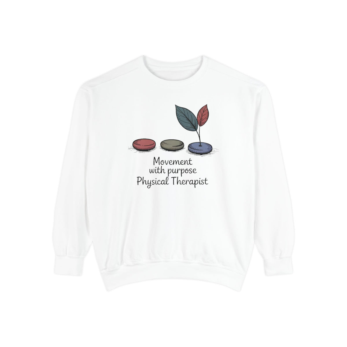 Physical Therapist Sweatshirt, Movement With Purpose Gift, PT Retirement Gift, Physical Therapy Grad Crewneck, PT Appreciation Gift