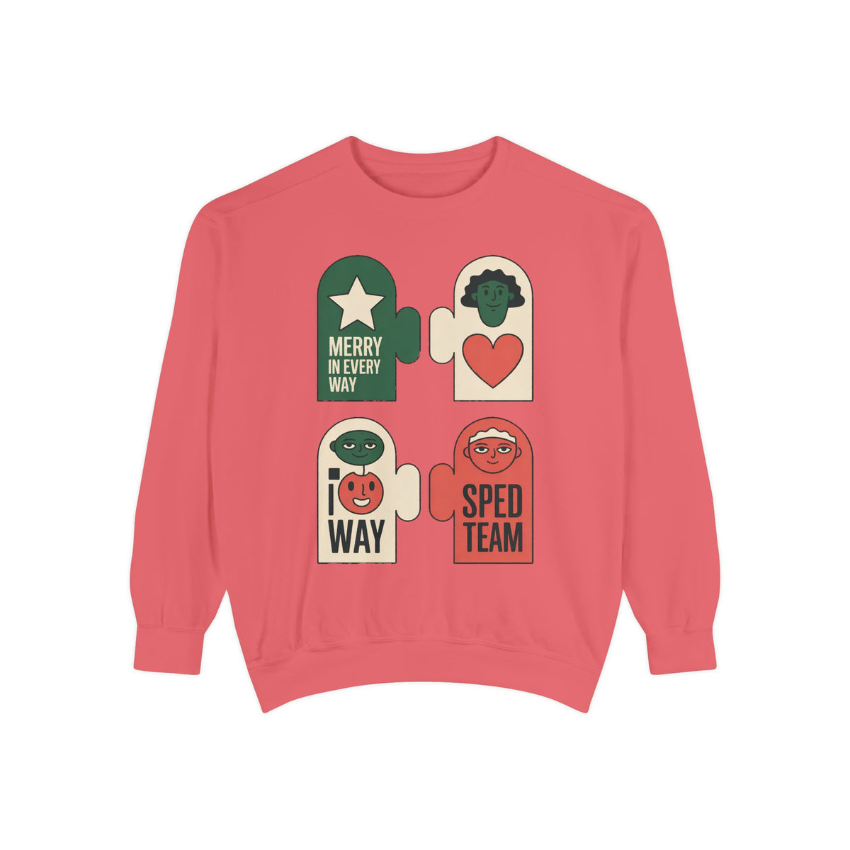 SPED Team Sweatshirt, Merry In Every Way, Christmas Gift For Special Education Teacher, SPED Christmas Crew Shirt, Special Ed Teacher Holid…