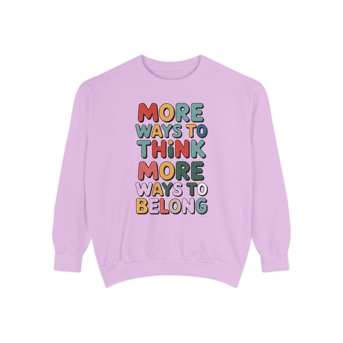 Autism Acceptance Sweatshirt, More Ways To Think Crewneck, Neurodiversity Awareness Gift, Autism Support Sweater, Infinity Loop Design, Inc…