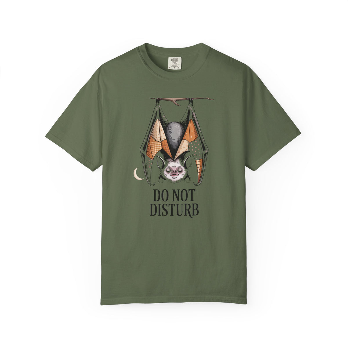Do Not Disturb Bat Shirt, Funny Halloween T-Shirt, Sleepy Bat Vintage Tee, Spooky Season Gift, Cute Bat Lover Shirt