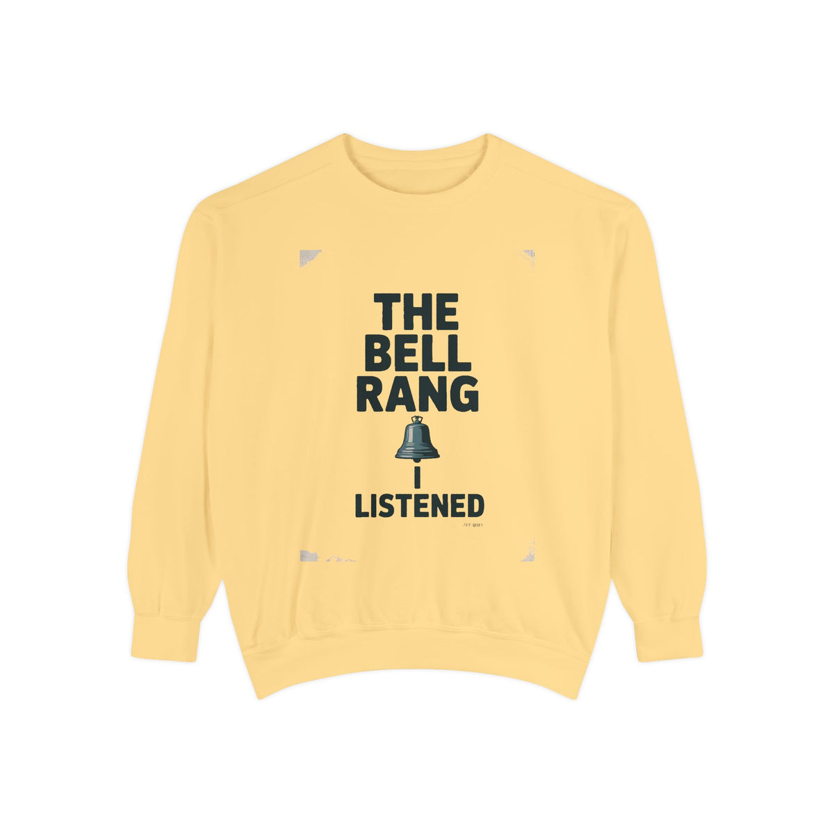 Funny Teacher Sweatshirt, The Bell Rang I Listened, End of School Year Gift, Last Day of School Teacher Crewneck, Retirement Teacher Gift
