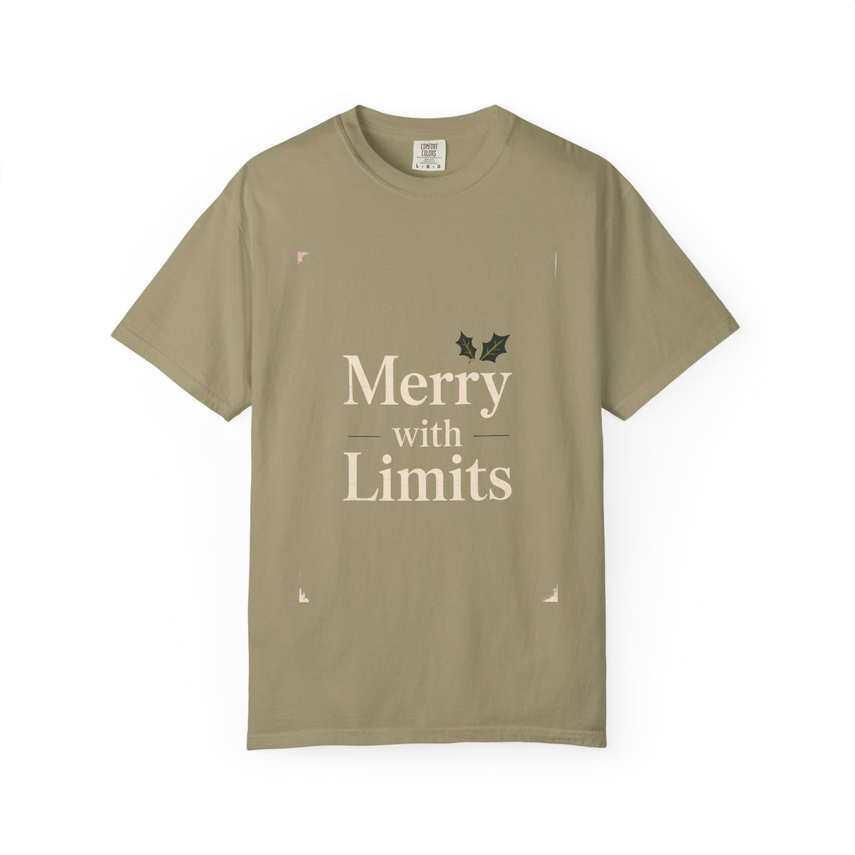 Merry With Limits Shirt, Funny Christmas Shirt For Busy Adults, Sarcastic Holiday Tee, Christmas Gift For Tired Adults, Funny Holiday Shirt…