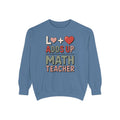 Math Teacher Sweatshirt, Love Adds Up Valentine's Day Gift, Funny Math Teacher Valentine Crewneck, Teacher Appreciation Sweatshirt