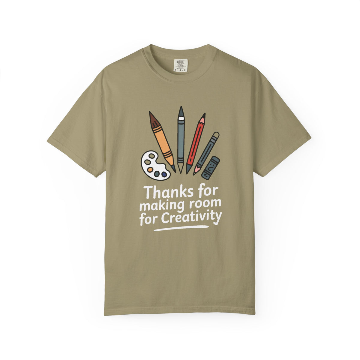 Art Teacher Shirt, Thanks For Making Room For Creativity, Art Teacher Appreciation Gift, Funny Art Teacher Tee, Art Teacher Gift