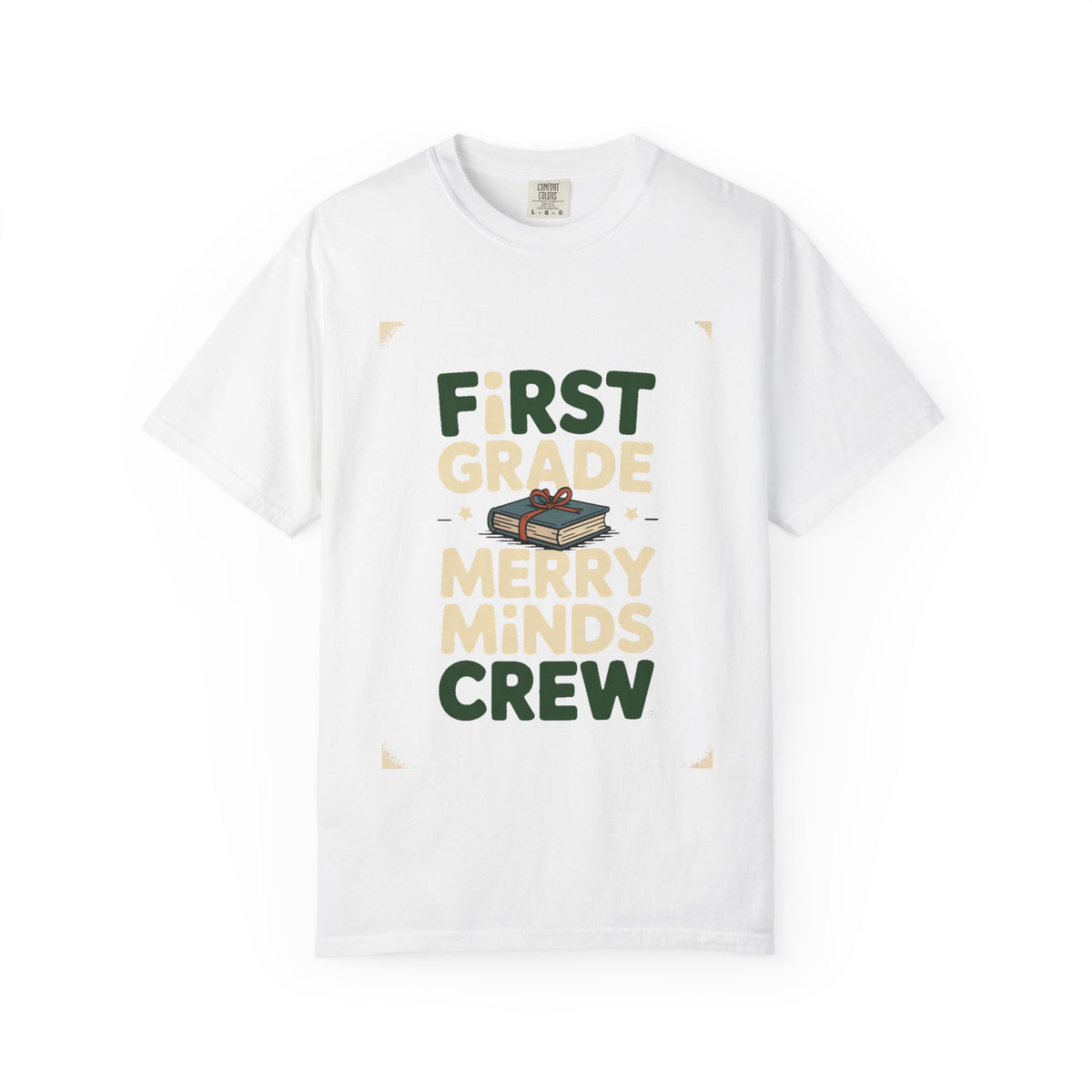 First Grade Teacher Shirt, Merry Minds Crew Tee, Christmas Teacher Gift, Holiday Teacher Squad Shirt, First Grade Christmas Group Tee, Teac…