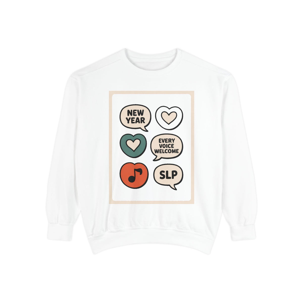 SLP Sweatshirt, Back to School Gift For Speech Language Pathologist, Every Voice Welcome Crewneck, New Year New Caseload Tee, SLP Appreciat…