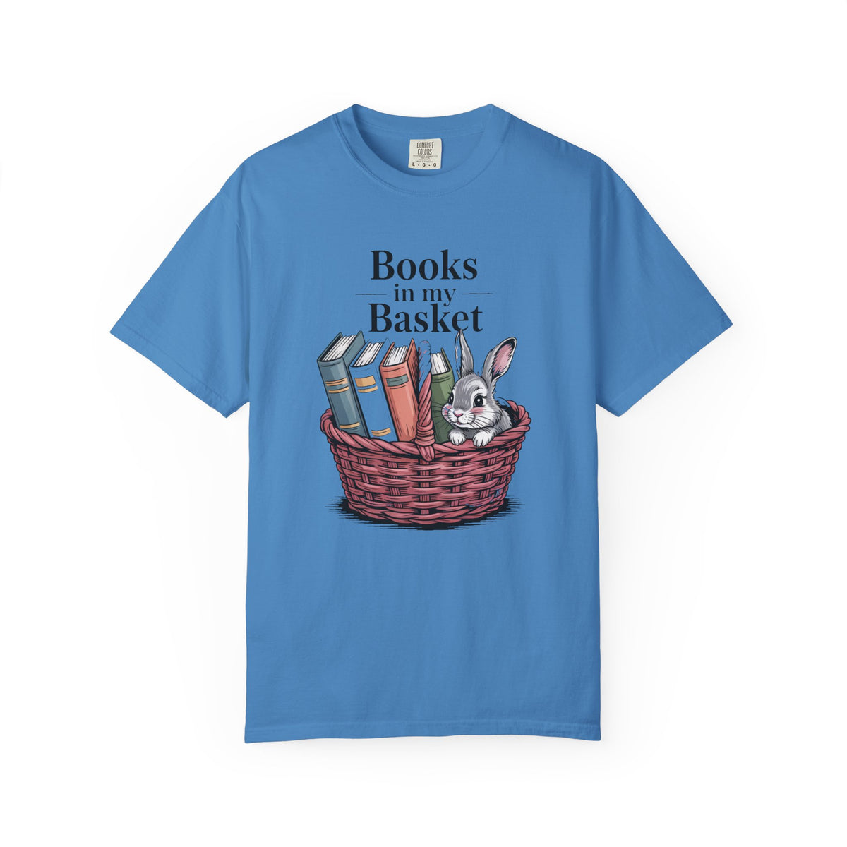 Book Lover Easter Shirt, Books In My Basket Tee, Easter Gift For Readers, Bunny Book Lover Shirt, Reading Lover Easter Gift, Spring Basket…