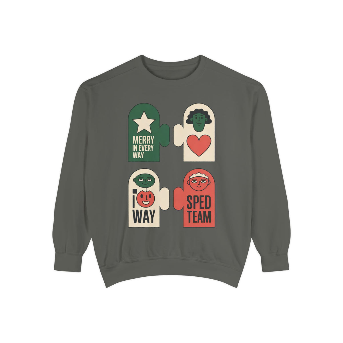 SPED Team Sweatshirt, Merry In Every Way, Christmas Gift For Special Education Teacher, SPED Christmas Crew Shirt, Special Ed Teacher Holid…