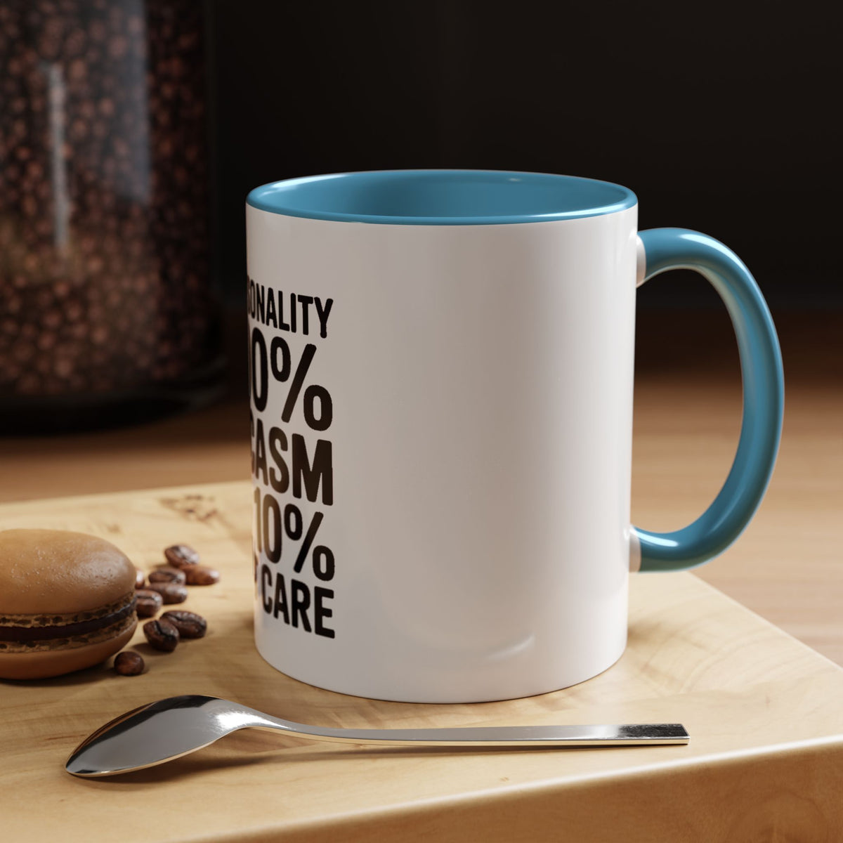 Sarcastic Mug, 90% Sarcasm 10% I Don't Care Coffee Mug, Funny Quote Mug, Sarcastic Gift, Funny Coffee Cup, Snarky Mug Gift for Him Her