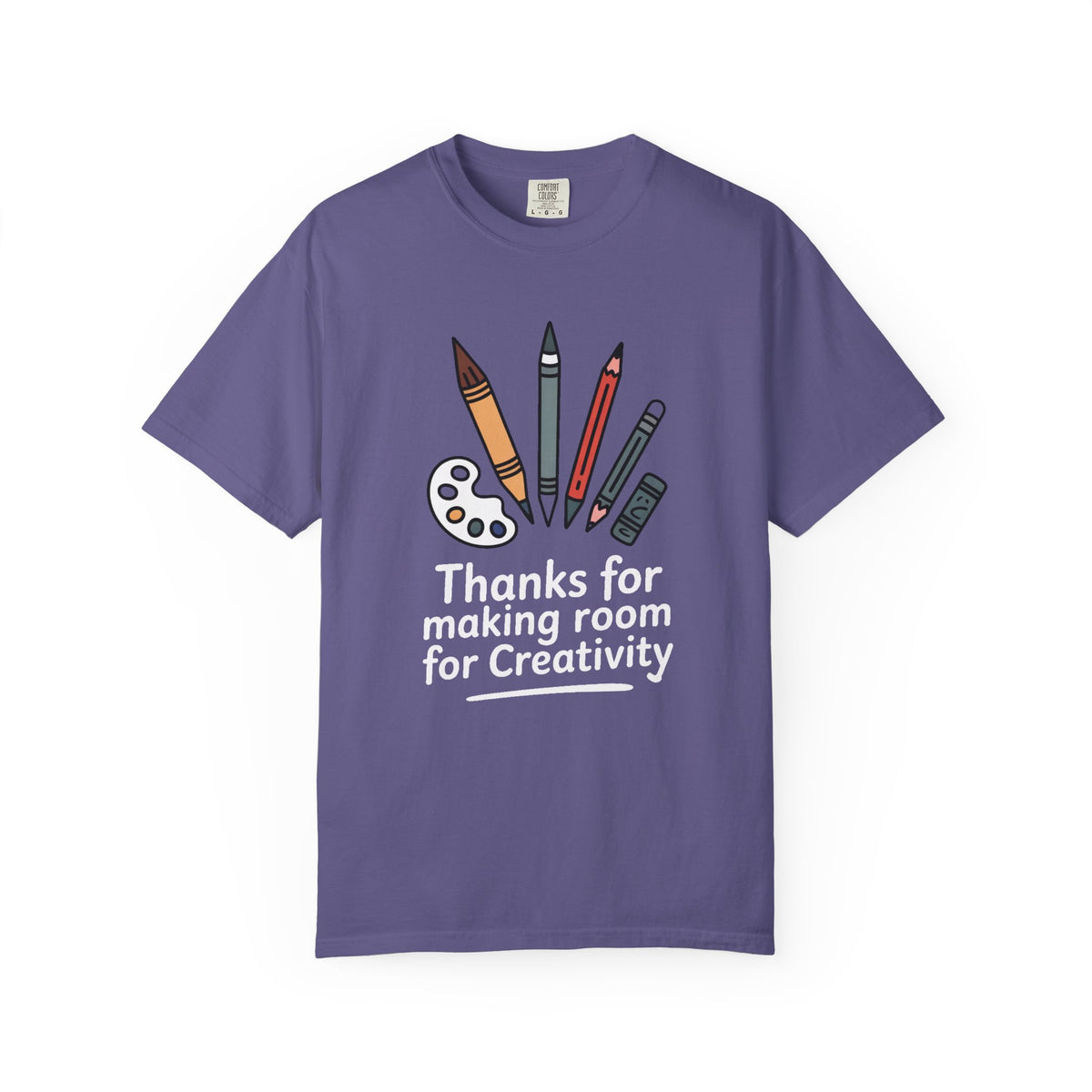 Art Teacher Shirt, Thanks For Making Room For Creativity, Art Teacher Appreciation Gift, Funny Art Teacher Tee, Art Teacher Gift