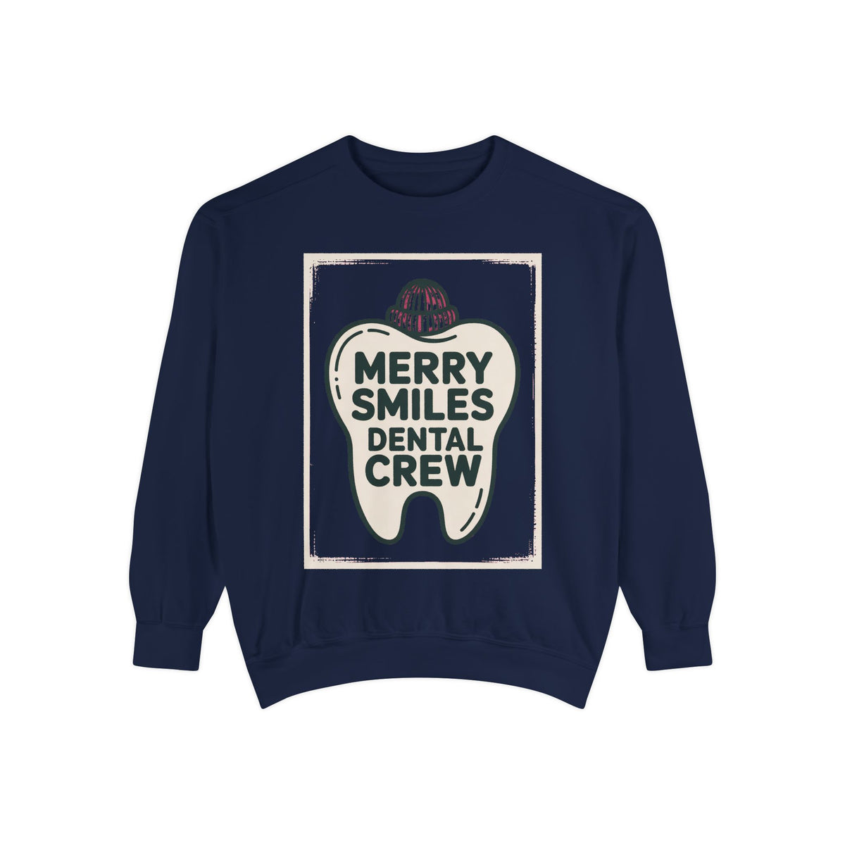 Dental Christmas Team Sweatshirt, Merry Smiles Dental Crew Gift, Christmas Gift For Dentist, Dental Office Holiday Sweatshirt, Dental Hygie…
