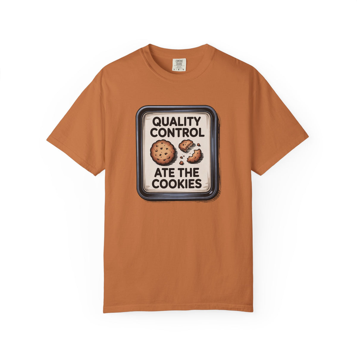 Baker Christmas Shirt, Quality Control Ate The Cookies Tee, Funny Baker Gift, Christmas Baking Shirt, Cookie Lover Gift, Holiday Baker T-Sh…