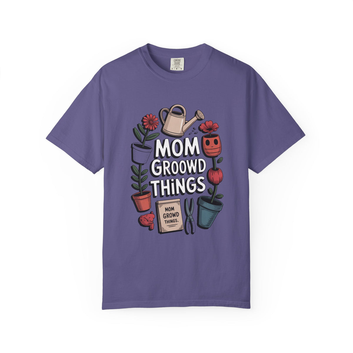 Gardener Mom Shirt, Mom Grows Good Things Tee, Mother's Day Gift For Plant Mom, Gardening Mom Gift, Garden Lover Mom T-Shirt, Mothers Day T…