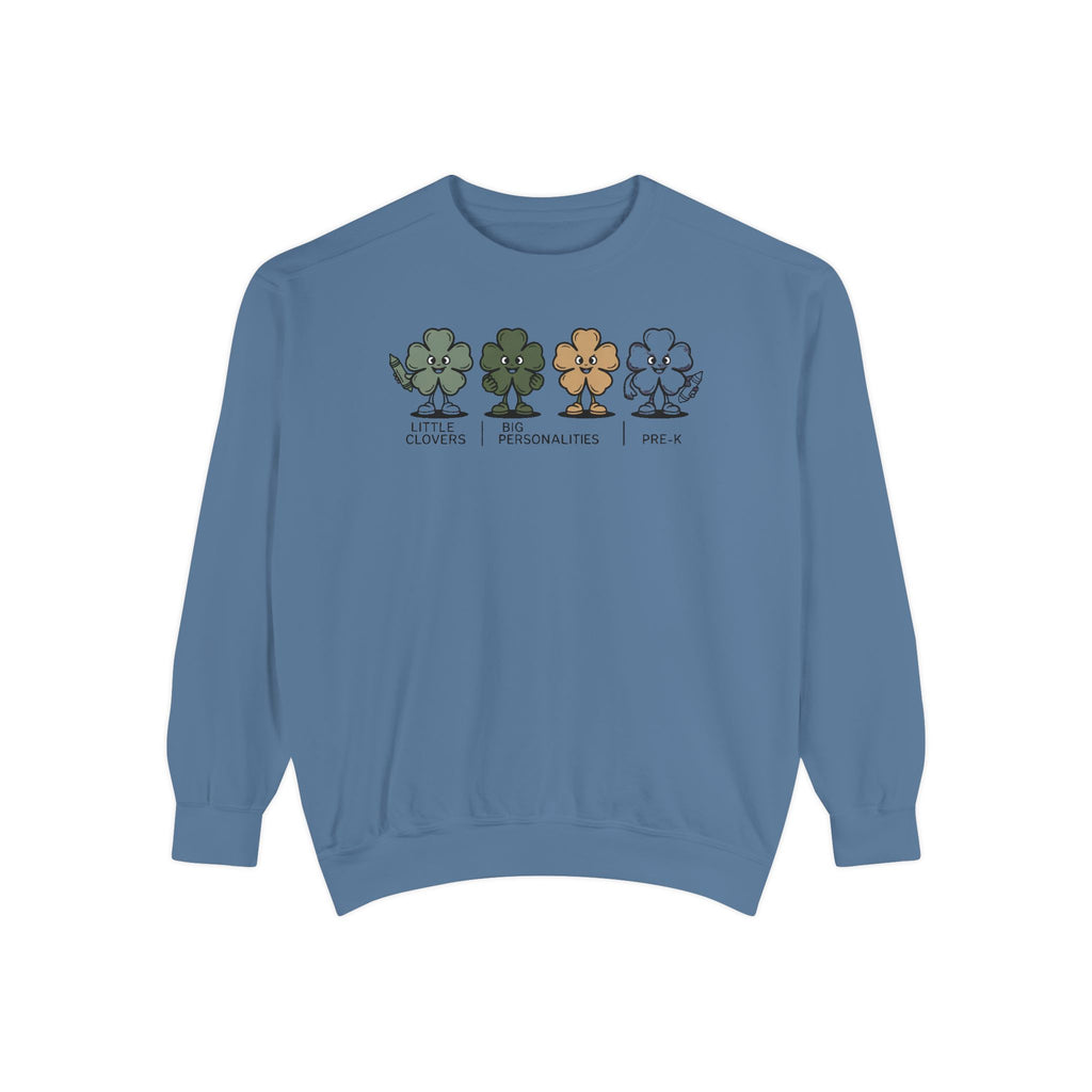 Pre-K Teacher Sweatshirt, St Patrick's Day Gift For Preschool Teacher, Little Clovers Crewneck, Lucky Teacher Shirt, Preschool Teacher Appr…