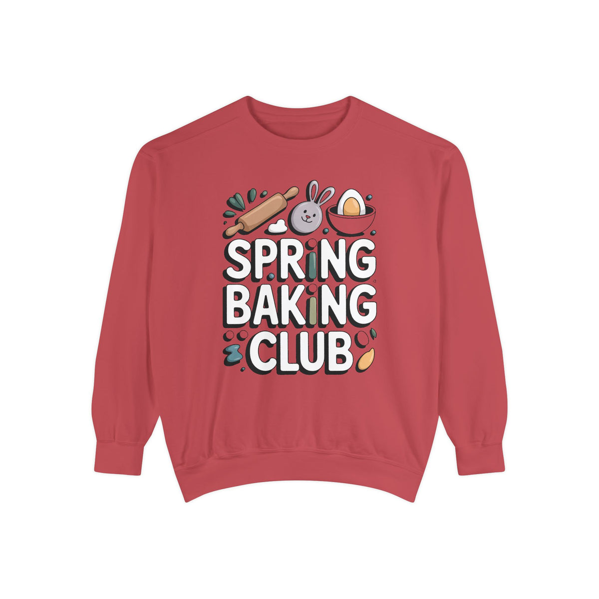 Home Baker Sweatshirt, Easter Gift for Baker, Spring Baking Club Crewneck, Easter Baking Lover Sweatshirt, Cute Easter Gift for Her