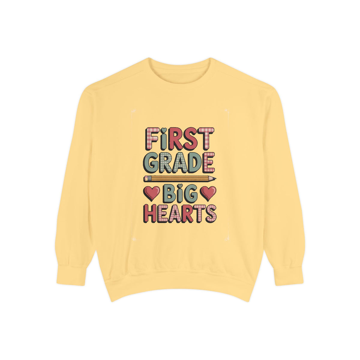 First Grade Teacher Sweatshirt, Big Hearts Valentine's Day Shirt, 1st Grade Teacher Valentine Gift, Teacher Appreciation Crewneck, Cute Val…