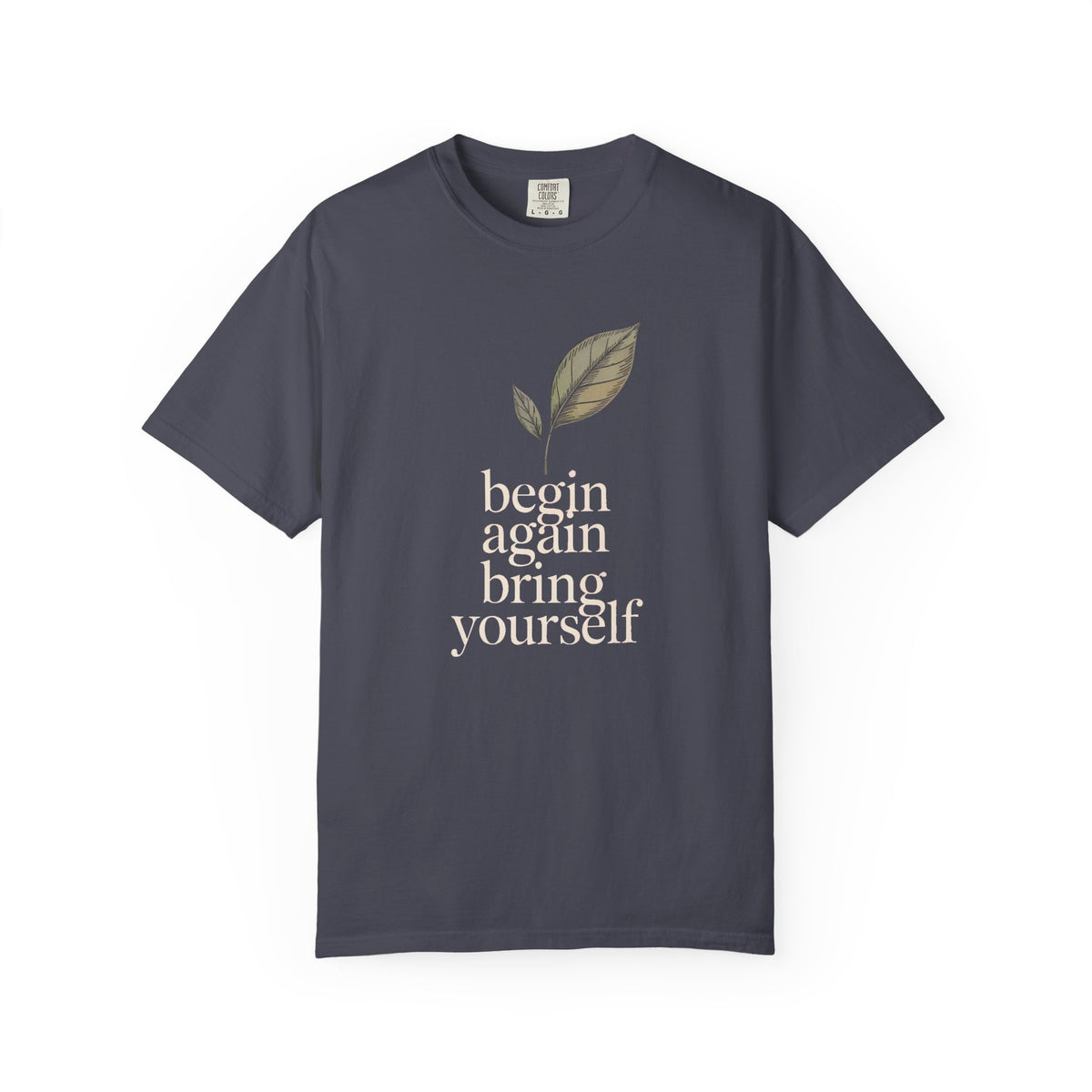 New Job Gift T-Shirt, Begin Again Shirt, New Chapter Gift, Faith Based Tee, Positive Message Shirt, Inspirational Gift For New Beginnings