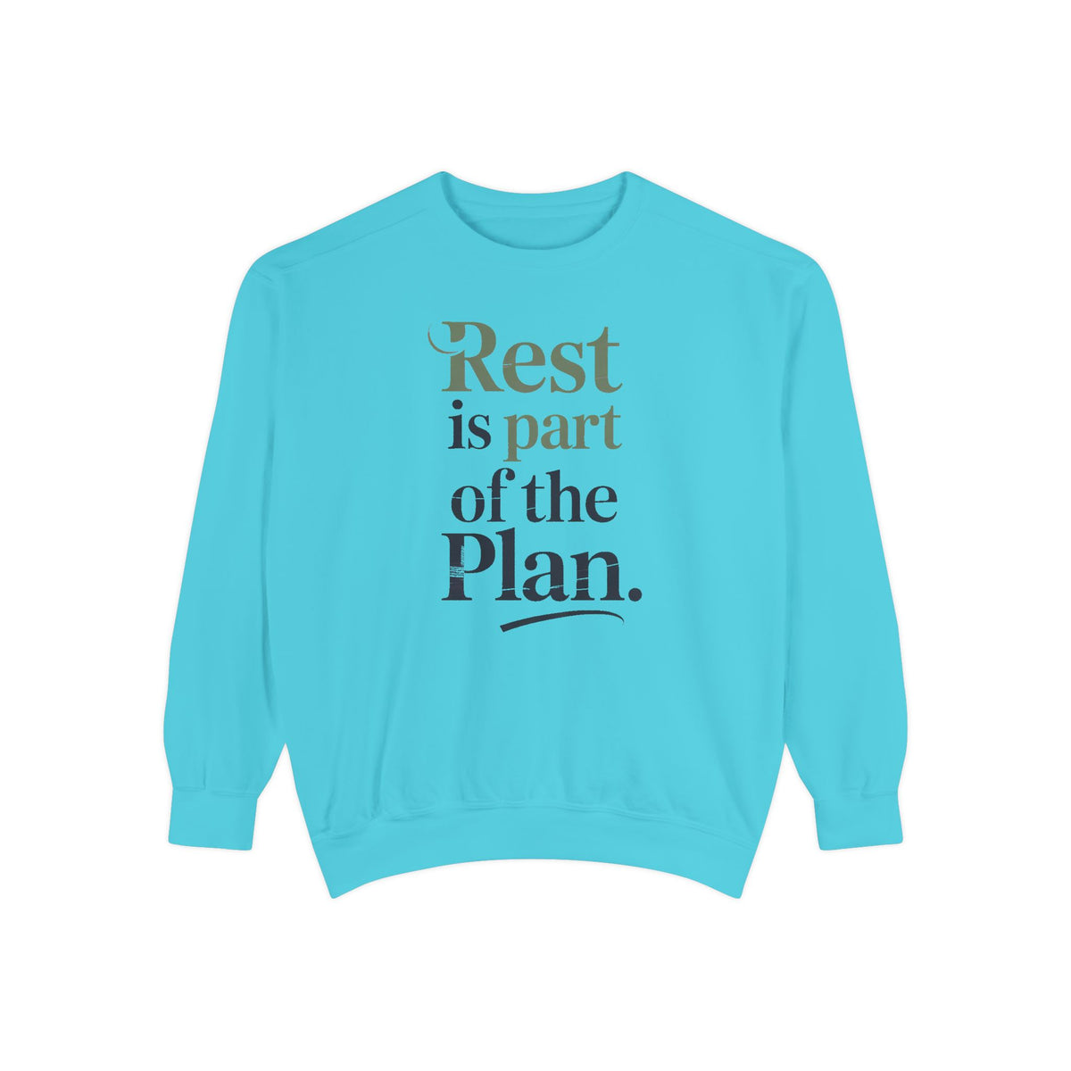 Mental Health Self Care Sweatshirt, Rest Is Part Of The Plan, Mental Health Awareness Gift, Self Care Crewneck, Therapy Support Sweatshirt