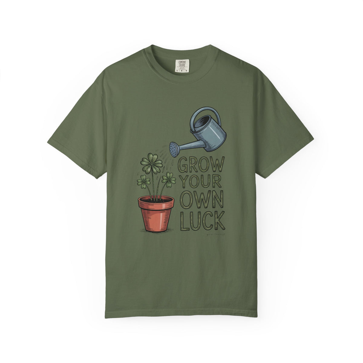 Gardener St Patrick's Day Shirt, Grow Your Own Luck Tee, Shamrock Gardening Gift, Funny St Paddy's Day Shirt For Plant Lovers, Garden Lover…