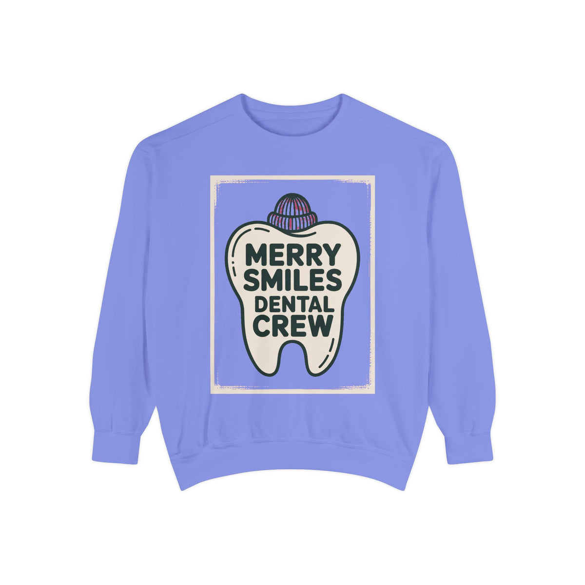 Dental Christmas Team Sweatshirt, Merry Smiles Dental Crew Gift, Christmas Gift For Dentist, Dental Office Holiday Sweatshirt, Dental Hygie…