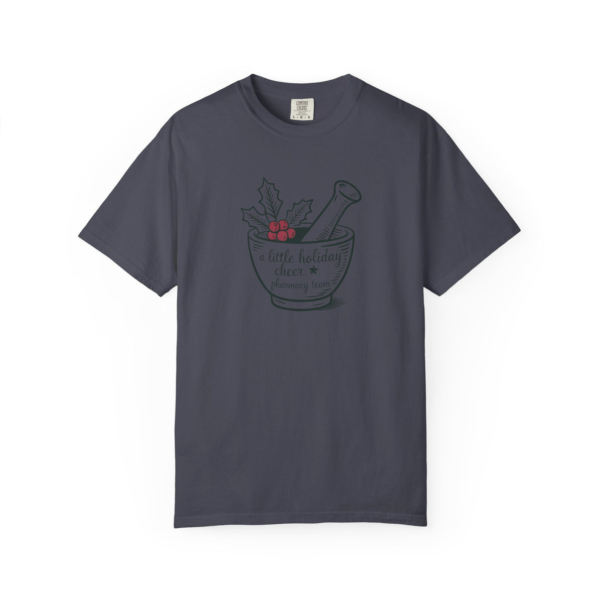 Pharmacy Team Christmas Shirt, A Little Holiday Cheer Tee, Pharmacy Christmas Crew Gift, Funny Pharmacist Holiday Shirt, Pharmacy Staff Tee