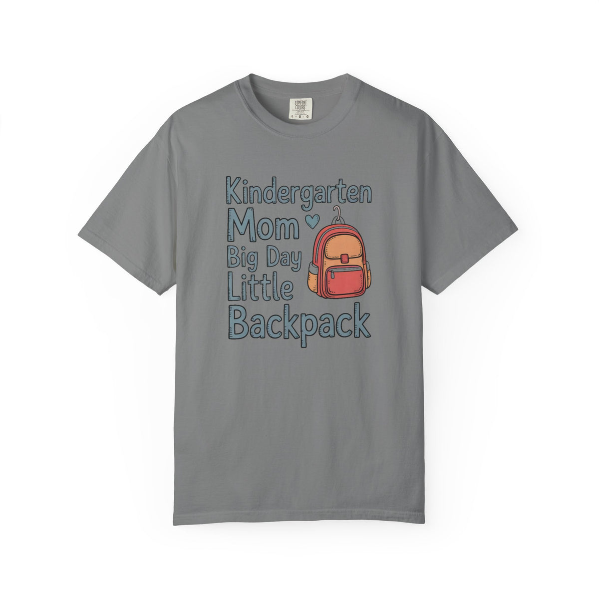 Kindergarten Mom Shirt, Big Day Little Backpack Tee, First Day Of School Shirt For Mom, Back To School Gift, Kindergarten Mama Shirt