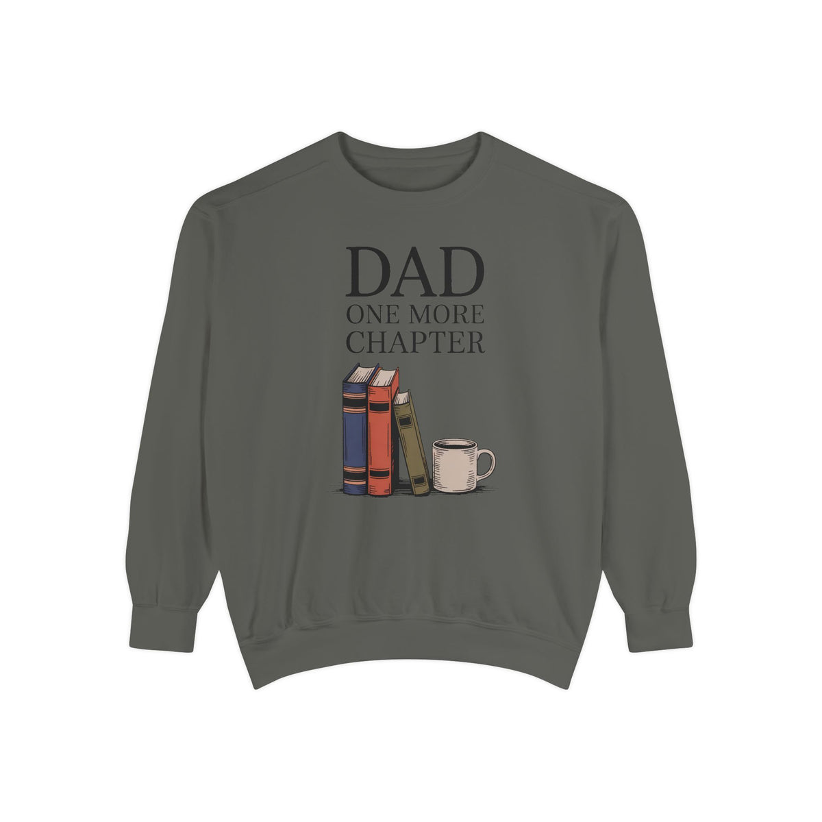 Dad Reader Sweatshirt, One More Chapter Crewneck, Father's Day Gift For Book Lover Dad, Bookish Dad Gift, Reading Dad Sweatshirt, Gift For…