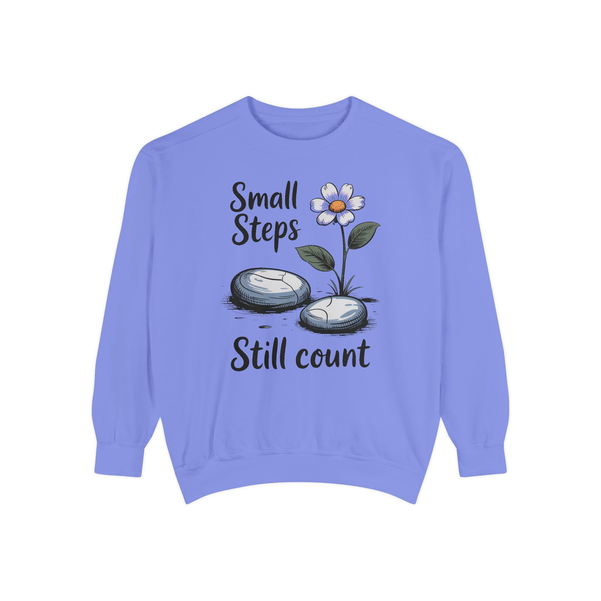 Mental Health Awareness Sweatshirt, Small Steps Still Count Crewneck, Encouragement Gift For Anxiety, Therapy Support Sweatshirt, Self Care…
