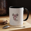Cute Axolotl Mug, Smiling Axolotl Coffee Cup, Kawaii Axolotl Gift, Cute Animal Lover Mug, Aquatic Pet Mug for Her