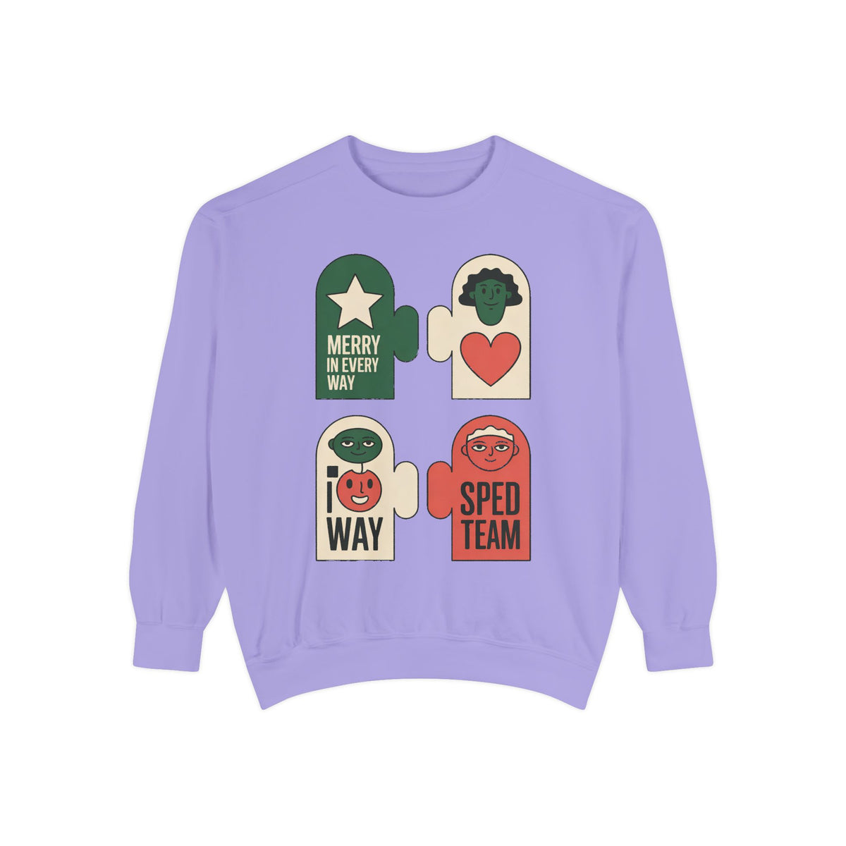 SPED Team Sweatshirt, Merry In Every Way, Christmas Gift For Special Education Teacher, SPED Christmas Crew Shirt, Special Ed Teacher Holid…