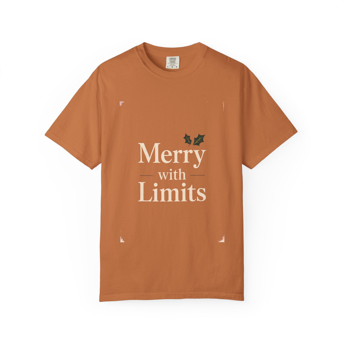Merry With Limits Shirt, Funny Christmas Shirt For Busy Adults, Sarcastic Holiday Tee, Christmas Gift For Tired Adults, Funny Holiday Shirt…