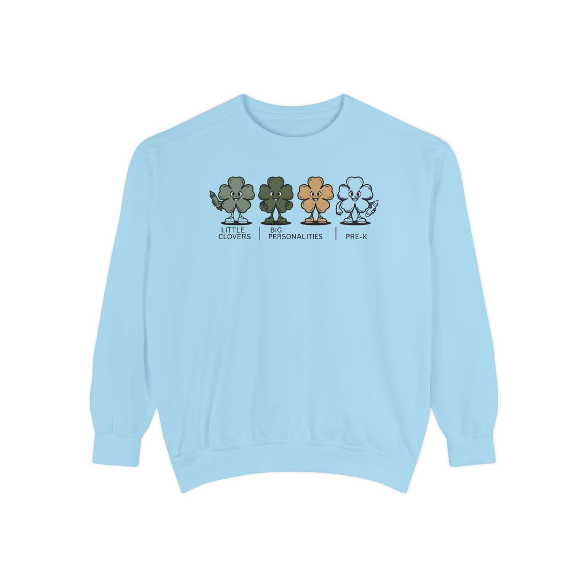 Pre-K Teacher Sweatshirt, St Patrick's Day Gift For Preschool Teacher, Little Clovers Crewneck, Lucky Teacher Shirt, Preschool Teacher Appr…