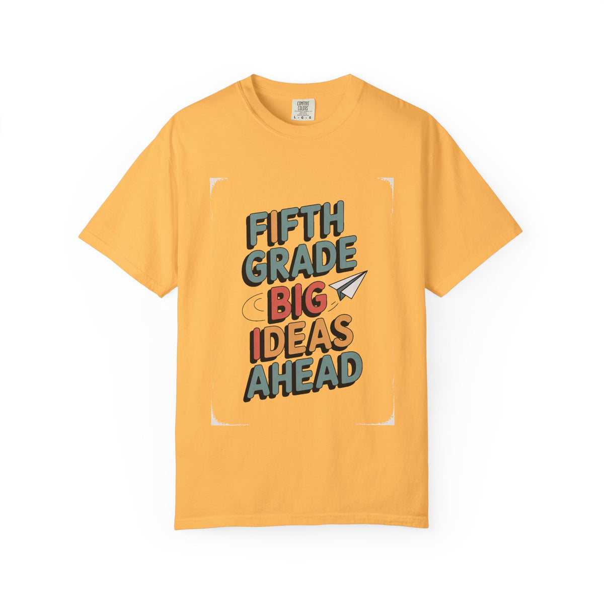Fifth Grade Shirt, Back to School Tee For Kids, 5th Grade Big Ideas Ahead Shirt, First Day Of School Gift, Fifth Grader Shirt