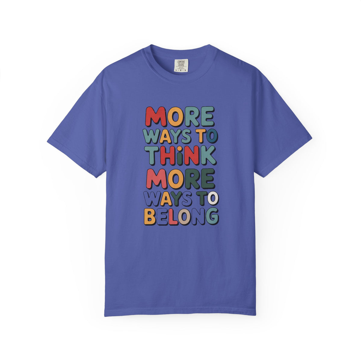 Autism Acceptance Shirt, Neurodiversity Gift, More Ways To Think Tee, Autism Awareness Shirt, Infinity Loop Support Shirt, Neurodivergent P…