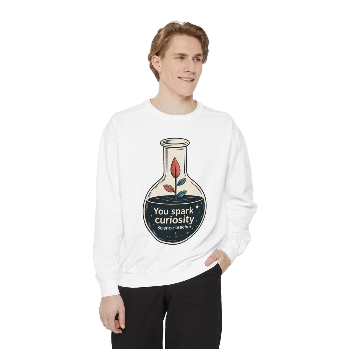 Science Teacher Sweatshirt, You Spark Curiosity, Teacher Appreciation Gift, Science Teacher Gift, Back to School Crewneck, Science Teacher…