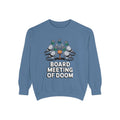 Funny Pigeon Sweatshirt, Board Meeting Of Doom Crewneck, Office Humor Bird Gift, Funny Coworker Sweater