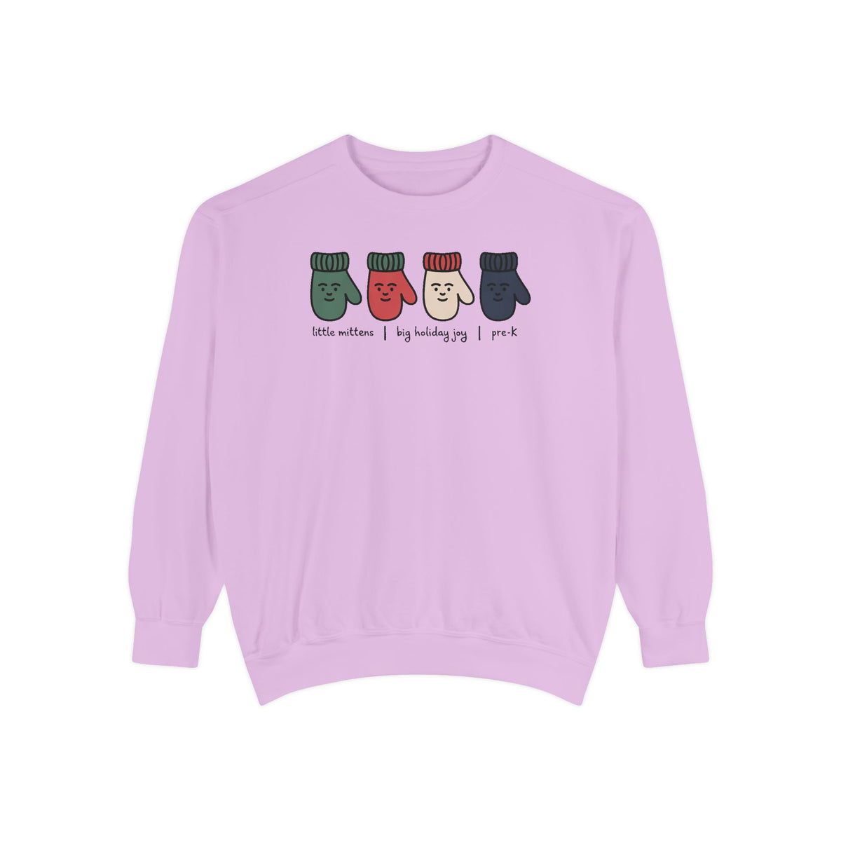 Pre-K Teacher Sweatshirt, Little Mittens Christmas Crewneck, Preschool Staff Christmas Gift, Holiday Gift For Pre-K Teacher, Christmas Teac…