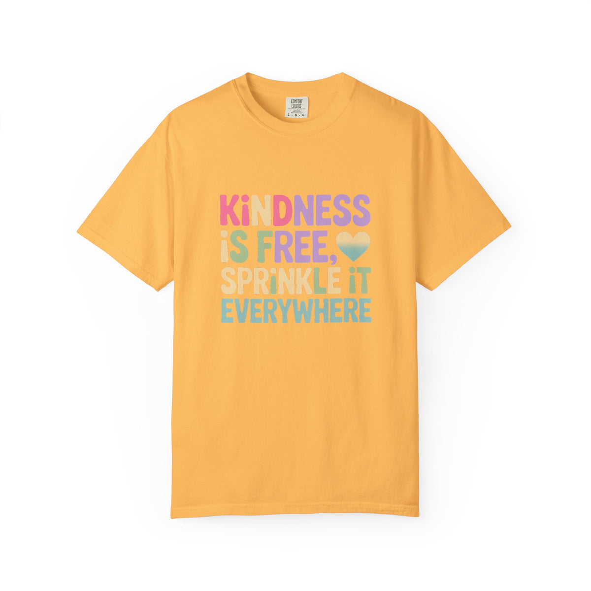 Kindness Is Free Sprinkle It Everywhere Shirt, Positive Quote T-Shirt, Kindness Matters Tee, Motivational Gift for Teacher Friend