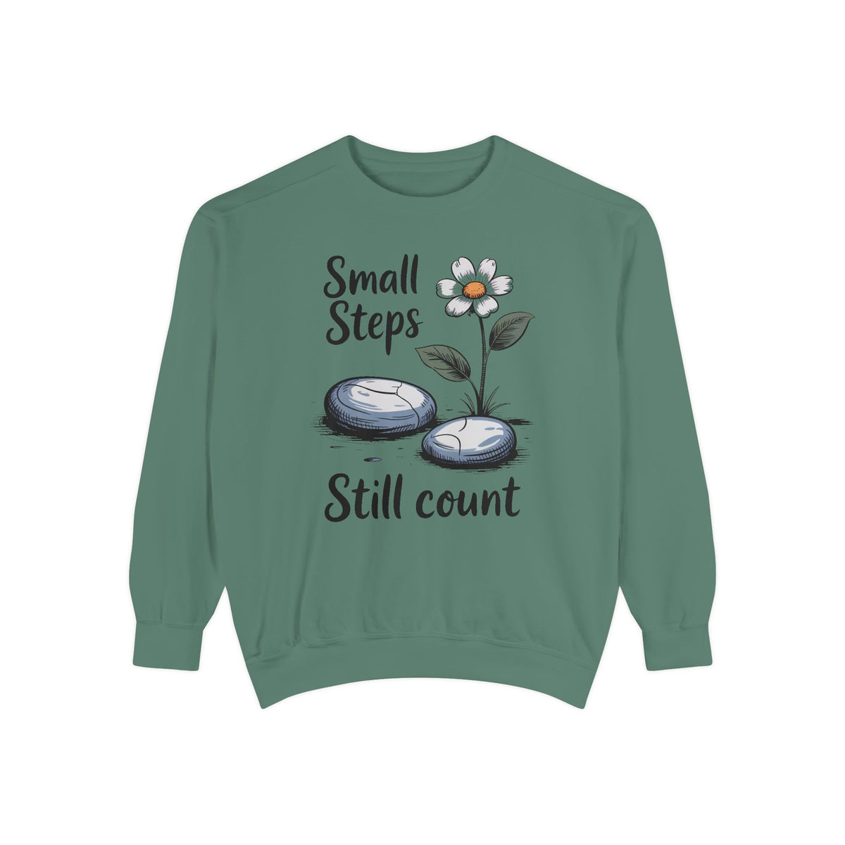 Mental Health Awareness Sweatshirt, Small Steps Still Count Crewneck, Encouragement Gift For Anxiety, Therapy Support Sweatshirt, Self Care…
