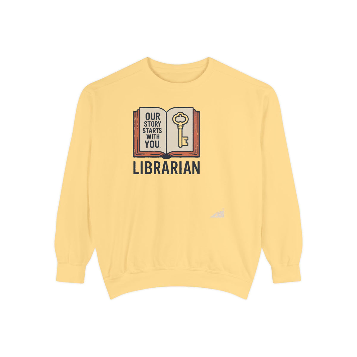 Librarian Sweatshirt, Our Story Starts With You, Teacher Appreciation Gift, School Librarian Crewneck, Librarian Appreciation Gift, Book Lo…