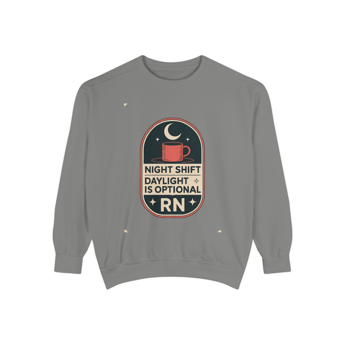Night Shift Nurse Sweatshirt, RN Gift, Daylight Is Optional Crewneck, Funny Nurse Sweatshirt, Night Shift Nurse Gift, Role Based Nurse Humo…