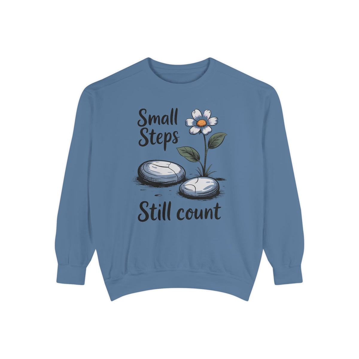 Mental Health Awareness Sweatshirt, Small Steps Still Count Crewneck, Encouragement Gift For Anxiety, Therapy Support Sweatshirt, Self Care…