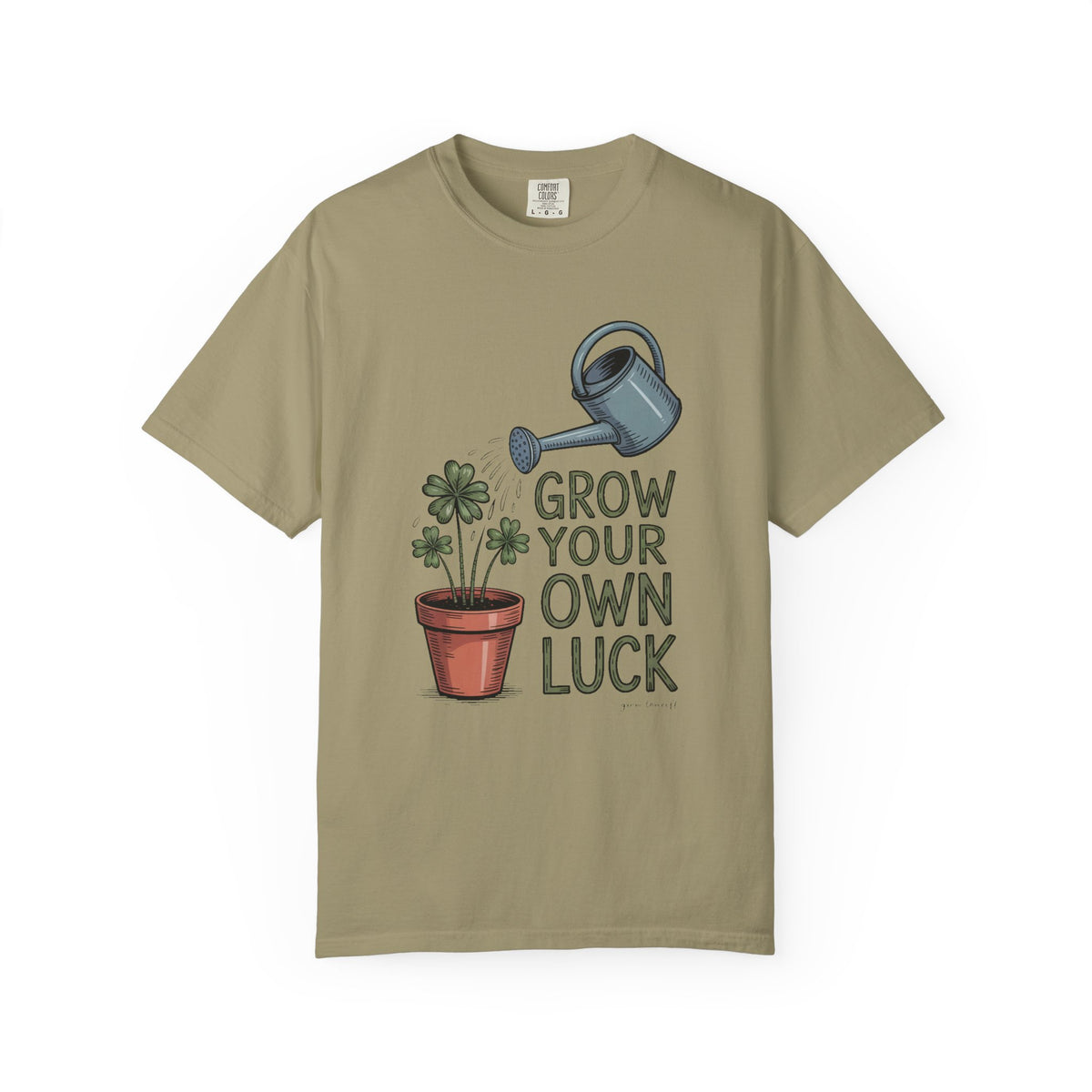 Gardener St Patrick's Day Shirt, Grow Your Own Luck Tee, Shamrock Gardening Gift, Funny St Paddy's Day Shirt For Plant Lovers, Garden Lover…