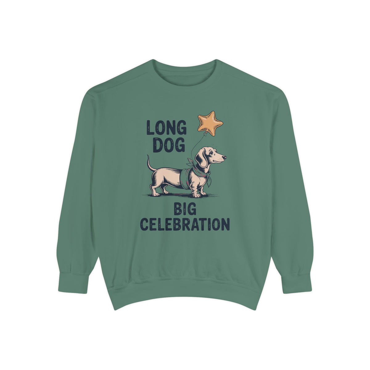 Dog Mom Sweatshirt, Dachshund Fourth of July Crewneck, Long Dog Big Celebration, Patriotic Dachshund Gift, Weiner Dog Mom Tee, 4th Of July…