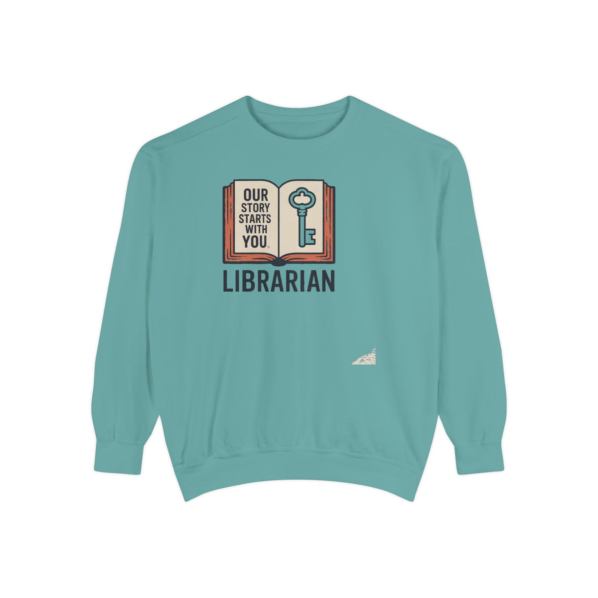 Librarian Sweatshirt, Our Story Starts With You, Teacher Appreciation Gift, School Librarian Crewneck, Librarian Appreciation Gift, Book Lo…