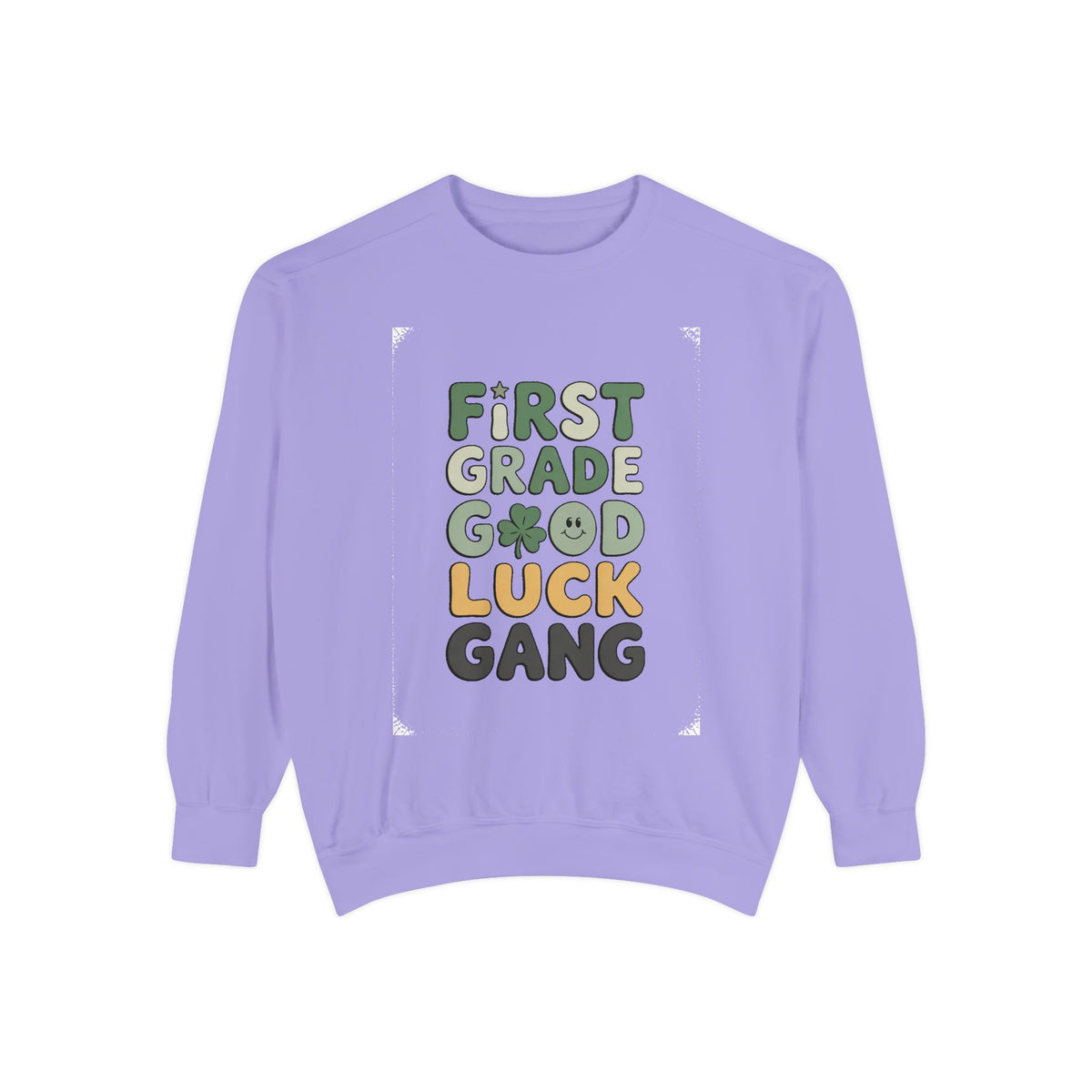 First Grade Teacher Sweatshirt, St Patrick's Day Good Luck Gang, First Grade Teacher Gift, Shamrock Teacher Crewneck, Lucky Teacher Tee